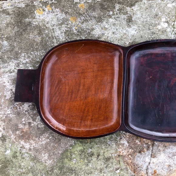 Vintage Taverneau Hand Crafted Wood Platter Tray - Picture 3 of 10